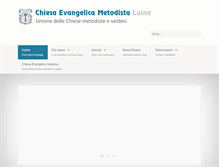 Tablet Screenshot of chiesametodistaluino.org